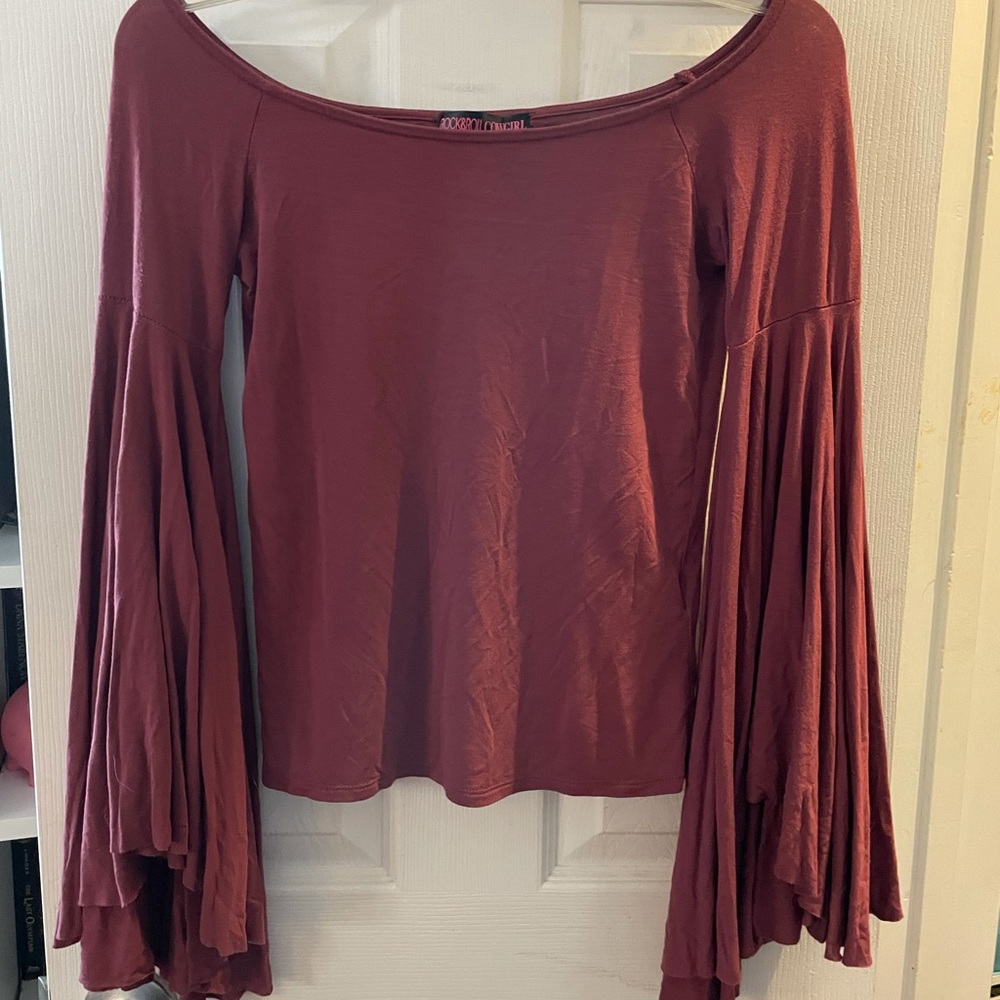 BOOT BARN- like new Bell long sleeve western blouse in size small